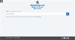 Desktop Screenshot of 4anything.com